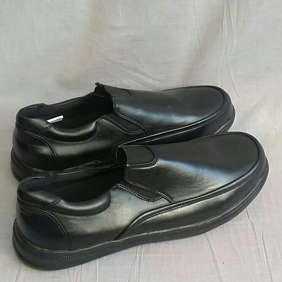 Comfort Lites Men's Slip-on Shoes Black w Elastic on sides and top … - Picture 2 of 5